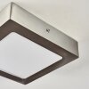 Finsrud Plafoniera LED Nichel opaco, 1-Luce