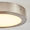 Finsrud Plafoniera LED Nichel opaco, 1-Luce