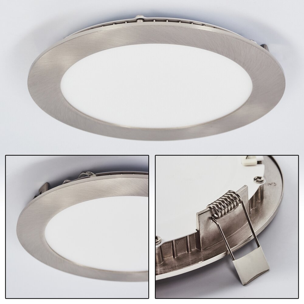 Finsrud Lampada da incasso LED Nichel opaco, 1-Luce main product photo
