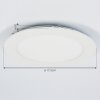 Finsrud Lampada da incasso LED Bianco, 1-Luce