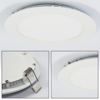 Finsrud Lampada da incasso LED Bianco, 1-Luce