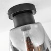 Angelshaug Plafoniera Grigio fumo, 1-Luce