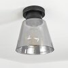 Angelshaug Plafoniera Grigio fumo, 1-Luce
