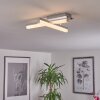 Dawson Plafoniera LED Cromo, 2-Luci