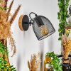 Hakvaag Applique Marrone, Nero, 1-Luce