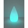 Reality Palmas Lampada da tavolo LED Bianco, 1-Luce, Telecomando, Cambia colore