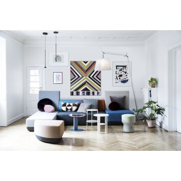 Artemide Tolomeo Maxi Lampada da terra LED Alluminio, 1-Luce