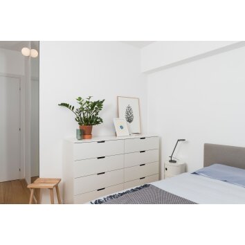 Artemide Demetra Micro Lampada da tavolo LED Antracite, 1-Luce