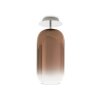 Artemide Gople Plafoniera Alluminio, 1-Luce