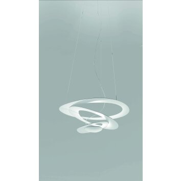 Artemide Pirce Micro Lampada a Sospensione LED Bianco, 1-Luce
