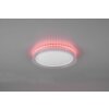 Reality Thea Plafoniera LED Bianco, 1-Luce, Telecomando, Cambia colore