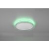 Reality Thea Plafoniera LED Bianco, 1-Luce, Telecomando, Cambia colore