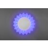 Reality Sunflower Plafoniera LED Bianco, 2-Luci, Telecomando, Cambia colore