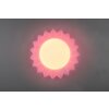Reality Sunflower Plafoniera LED Bianco, 2-Luci, Telecomando, Cambia colore