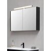 Trio Lino Applique LED Cromo, 1-Luce