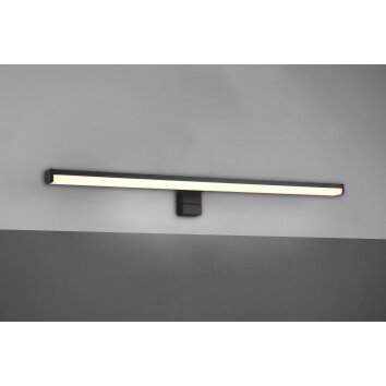 Trio Lino Applique LED Nero, 1-Luce