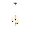 Trio Pure Lampada a Sospensione Nero, 3-Luci