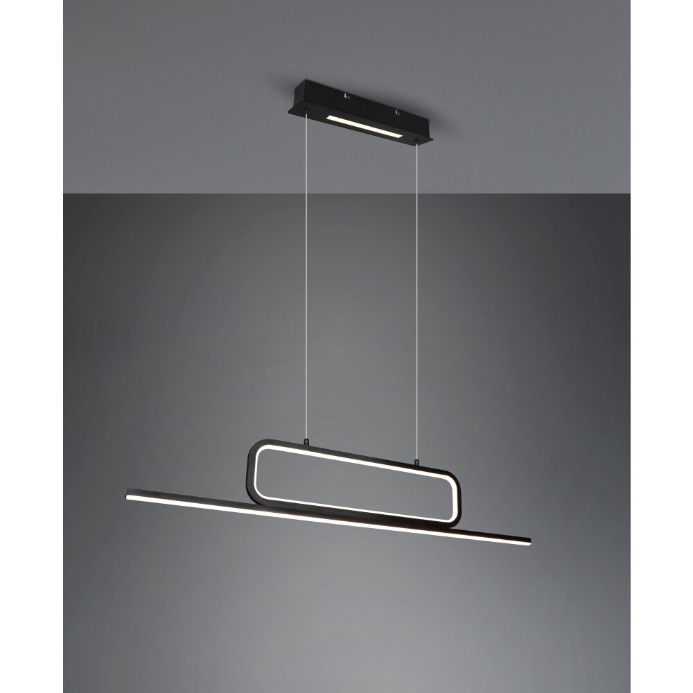 Trio Aick Lampada a Sospensione LED Nero, 1-Luce main product photo