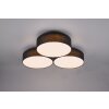 Trio Lugano Plafoniera LED Nero, 1-Luce