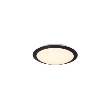 Trio Umberto Plafoniera LED Nero, 1-Luce