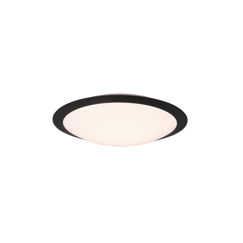 Trio Umberto Plafoniera LED Nero, 1-Luce main product photo