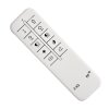 Lovisa Plafoniera LED Cromo, Bianco, 1-Luce, Telecomando, Cambia colore