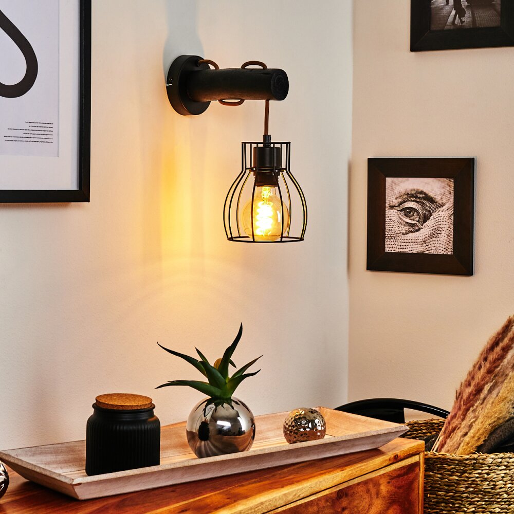 Gondo Applique Nero, 1-Luce main product photo