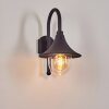 Brilliant Berna Applique per esterno Nero, 1-Luce