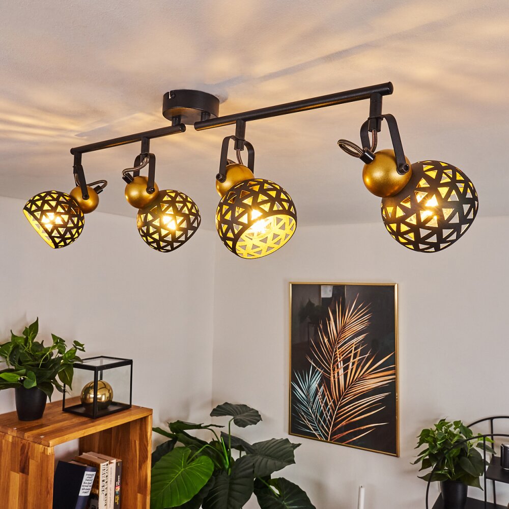 Gomsrud Plafoniera Nero, 4-Luci main product photo