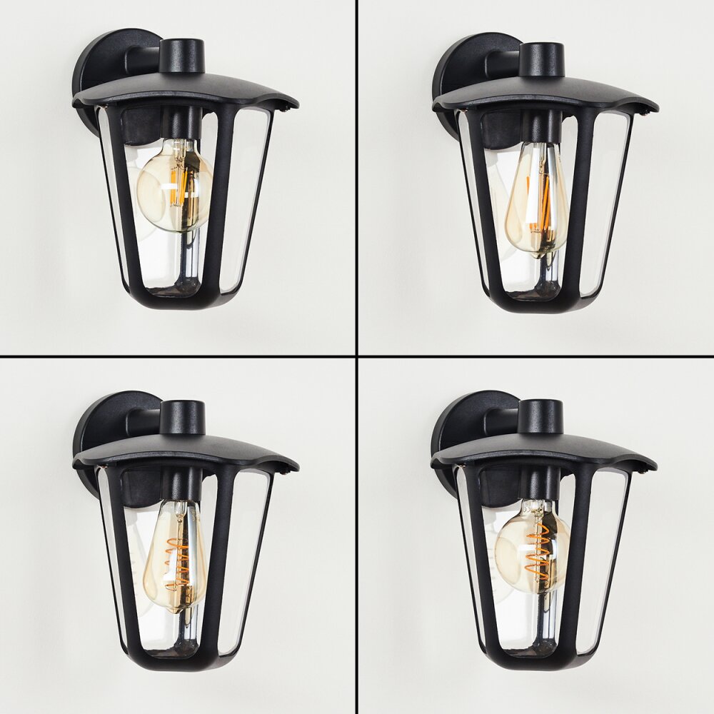 Venneshamm Applique da esterno Nero, 1-Luce