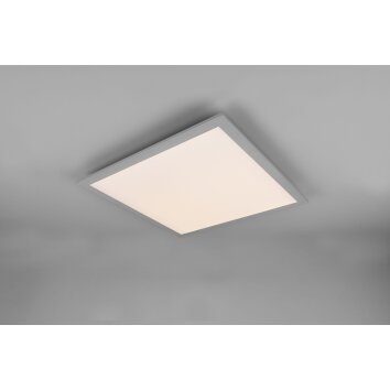 Reality Alpha Plafoniera LED Titanio, 1-Luce