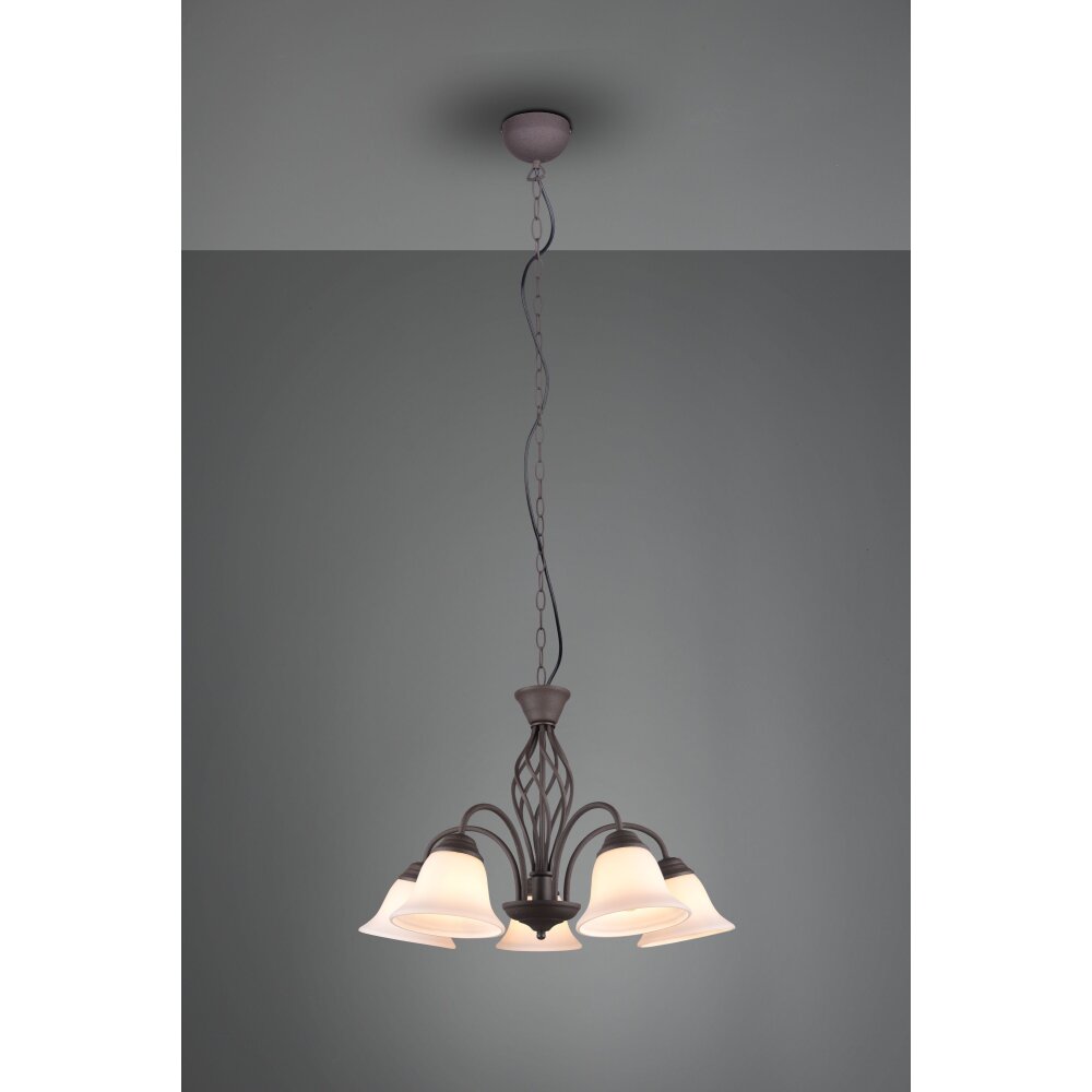 Trio-Leuchten Rustica Lampadari a corona Ruggine, 5-Luci main product photo