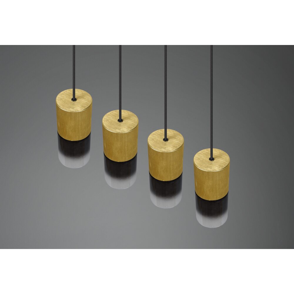 Trio-Leuchten Robin Lampada a Sospensione Ottone, 4-Luci