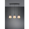 Trio-Leuchten Chiron Lampada a Sospensione Ottone, 3-Luci