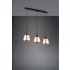 Trio-Leuchten Chiron Lampada a Sospensione Ottone, 3-Luci