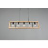 Trio-Leuchten Agra Lampada a Sospensione Nero, 5-Luci