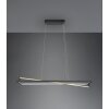 Trio-Leuchten Edge Lampada a Sospensione LED Nero, 1-Luce