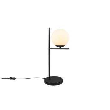 Trio-Leuchten Pure Lampada da tavolo Nero, 1-Luce