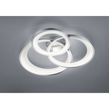 Trio-Leuchten Granada Plafoniera LED Cromo, 1-Luce