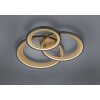 Trio-Leuchten Granada Plafoniera LED Nero, 1-Luce