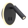 Globo MANY Applique LED Nero, 1-Luce