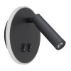 Globo MANY Applique LED Nero, 1-Luce