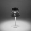Leuchten-Direkt MANDY Lampada da tavolo LED Bianco, 1-Luce