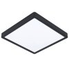 Eglo-Leuchten FUEVA-Z Plafoniera LED Nero, 1-Luce