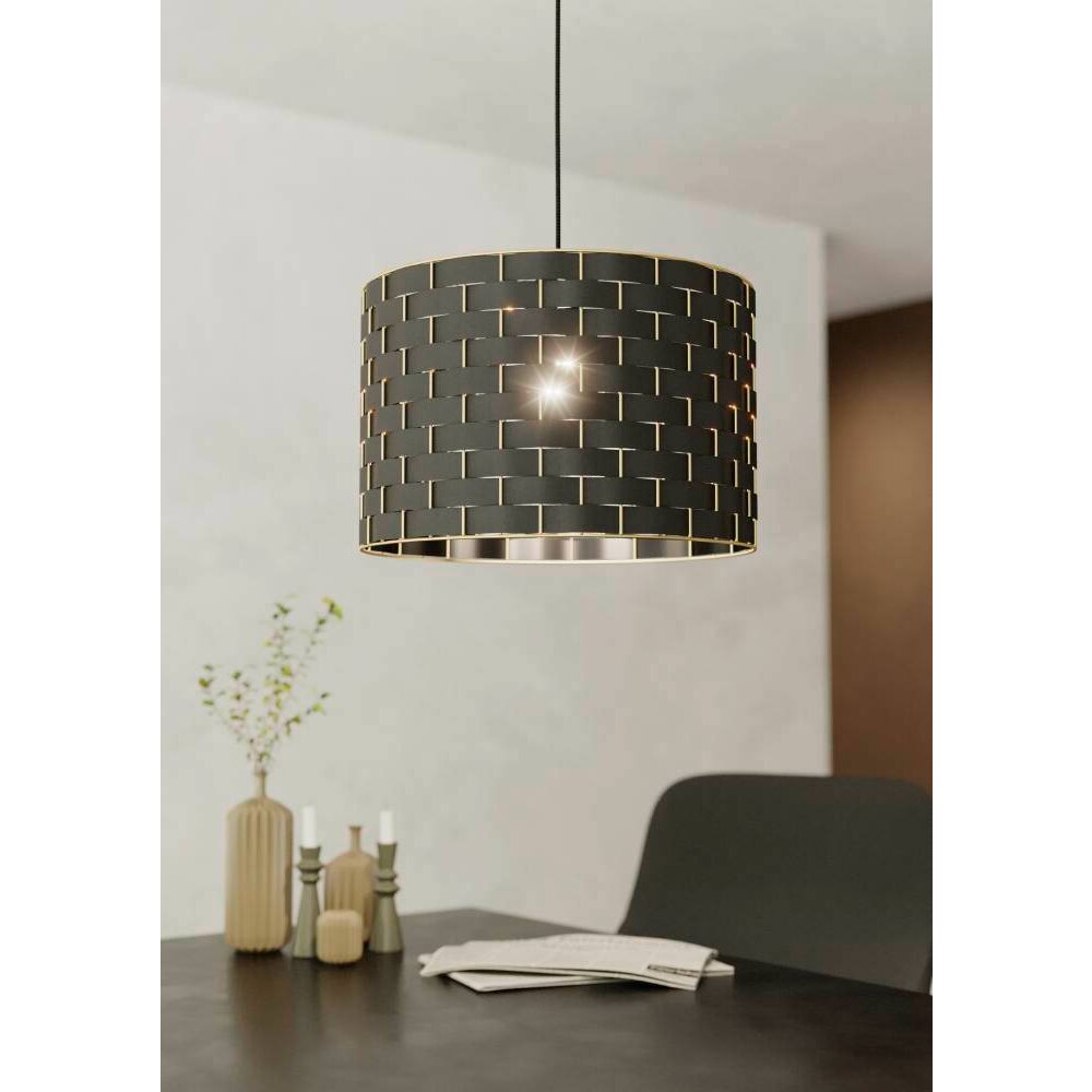 Eglo-Leuchten MARASALES Lampada a Sospensione Nero, 1-Luce main product photo