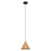 Eglo-Leuchten NARICES Lampada a Sospensione Nero, 1-Luce