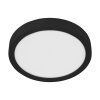 Eglo-Leuchten FUEVA Plafoniera LED Nero, 1-Luce