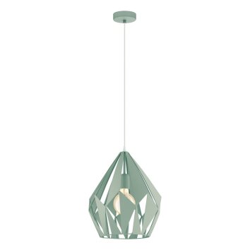 Eglo CARLTON-P Lampadario a sospensione Verde, 1-Luce