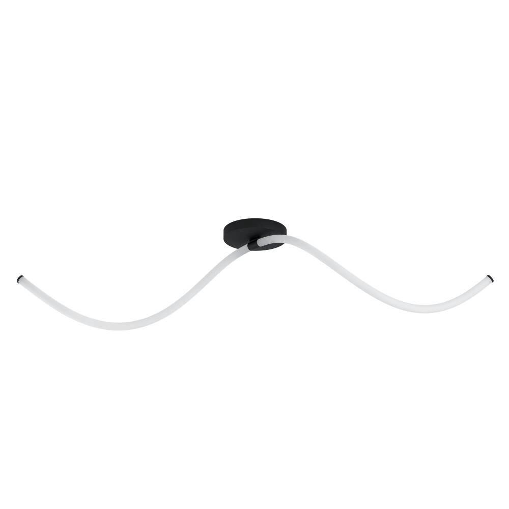 Eglo-Leuchten BANDERILLAS Plafoniera LED Nero, 2-Luci main product photo