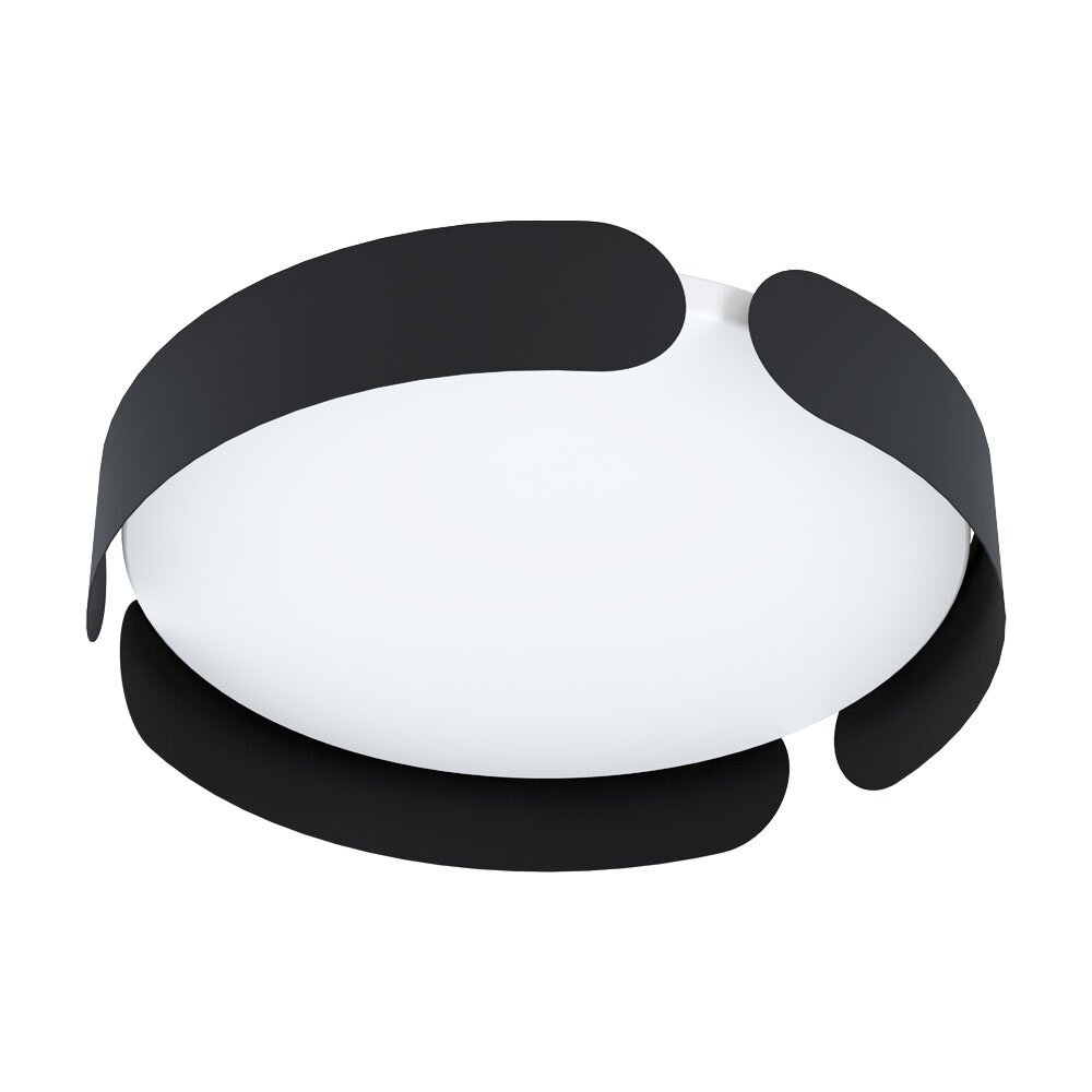 Eglo-Leuchten VALCASOTTO Plafoniera LED Nero, 1-Luce main product photo